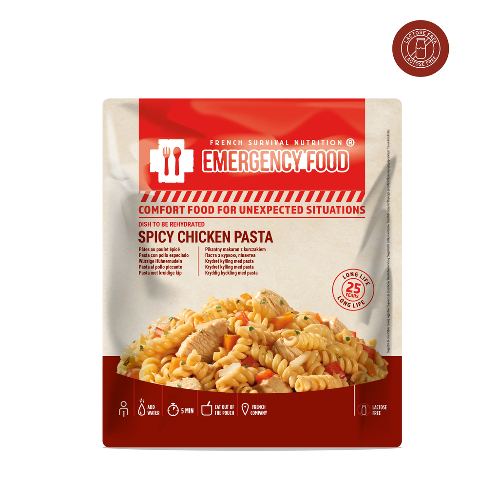 Potrawa Emergency Food® by Nutridry Makaron z pikantnym kurczakiem