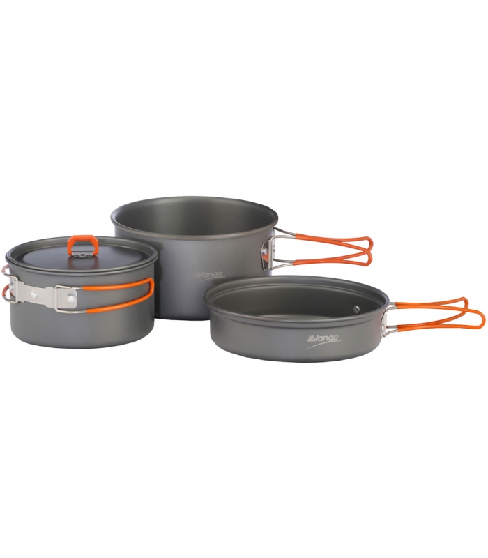 Zestaw naczyń alu Hard Anodised Adventure Cook Kit