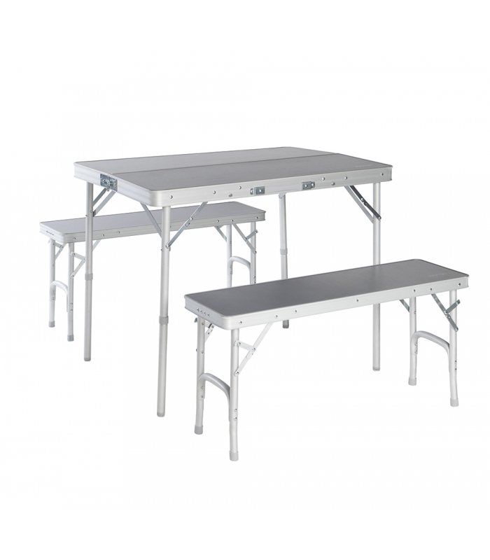 Zestaw mebli Granite 90 (stolik +2 ławki)