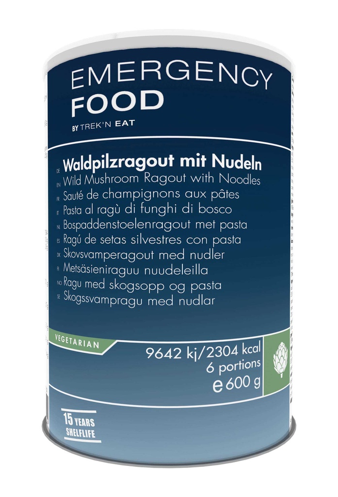 Potrawa EF Ragout z leśnych grzybów z makaronem