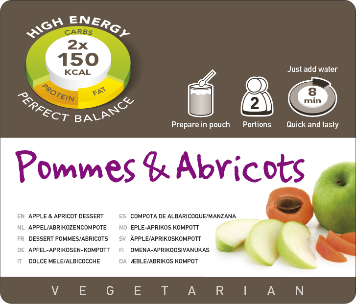 Potrawa AF Deser jabłkowo-morelowy vege