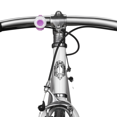 [PK8AT04] Lampka rowerowa SIMI przednia (szary)