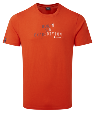 [241473] Koszulka Born On Expedition T-shirt (firefly orange, M)