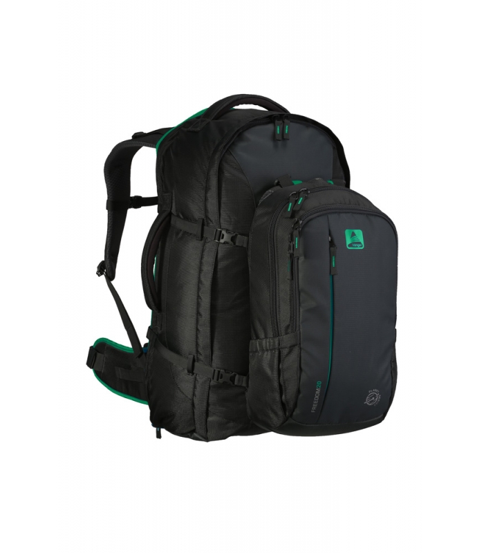 [201462] Plecak Freedom II 60+20 (carbide grey / caribbean green)