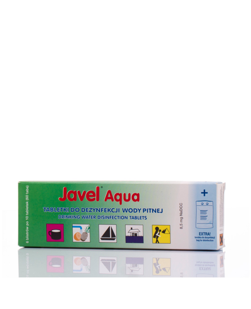 Tabletki do uzdatniania wody Javel Aqua (box)